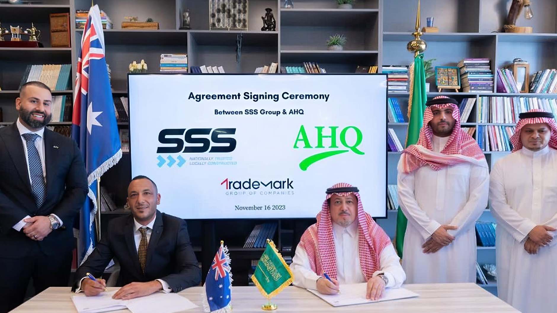 AGREEMENT BETWEEN SSS GROUP AND AHQ & SONS GROUP