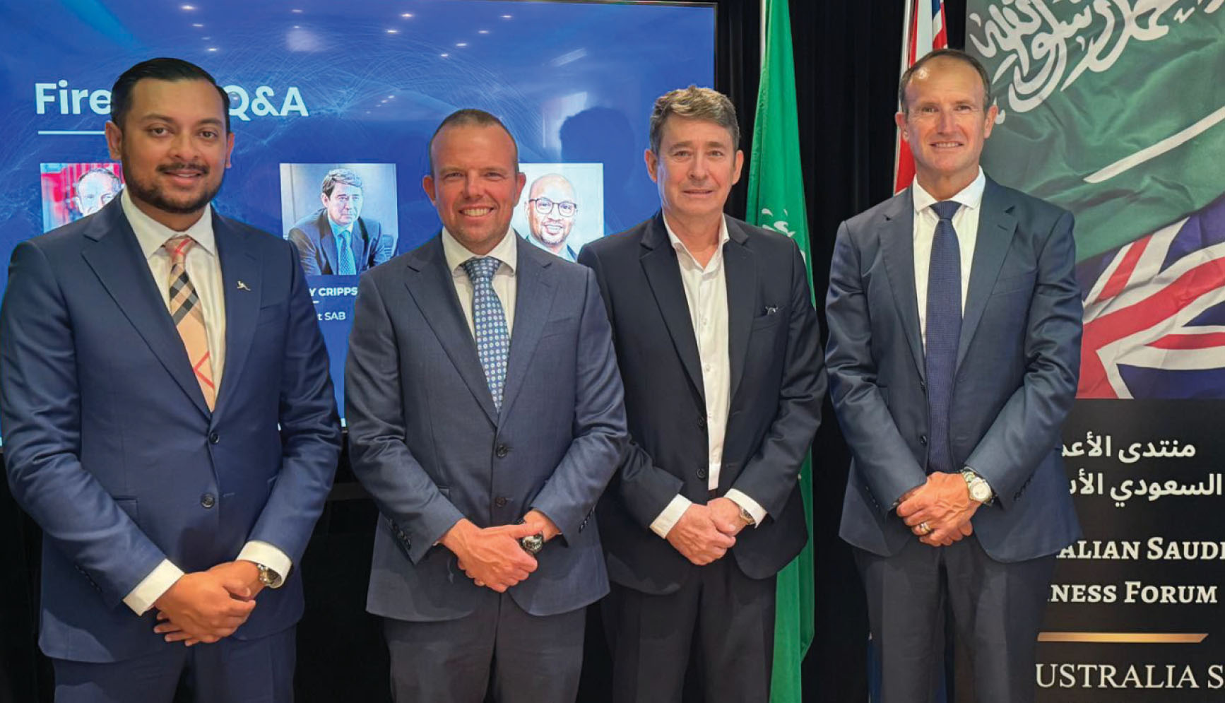 AB AND HSBC LEADERS ILLUMINATE BILATERAL OPPORTUNITIES