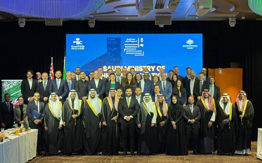 Australia welcomes Saudi Health Minister and delegation on historic visit.